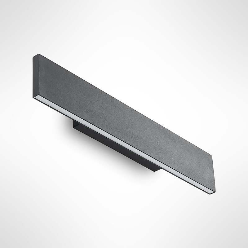 Lindby Wandlampe Wandleuchte LED Leuchte schwarz Stahl warmweiß dimmbar 47 cm - 4251096596762