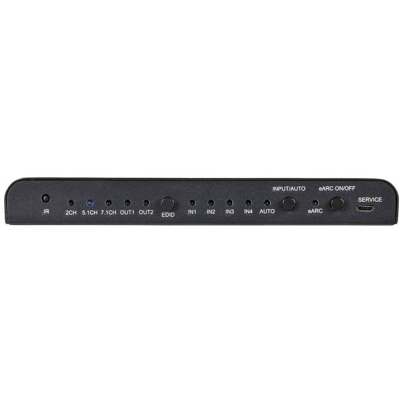 SpeaKa Professional SP-HDA-550 4 Port HDMI-Switch HDMI-Umschalter - 4064161220185