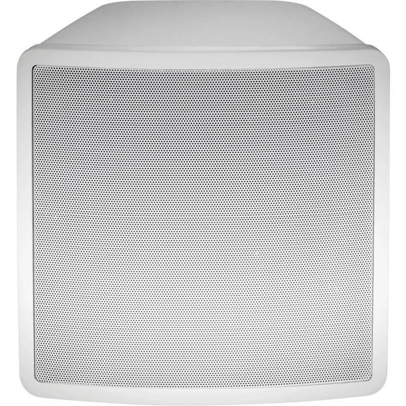 Monacor Lautsprecherbox Box ELA-Lautsprecher Weiß 150W 100V IP66 SL-150WS/EN - 4007754425857