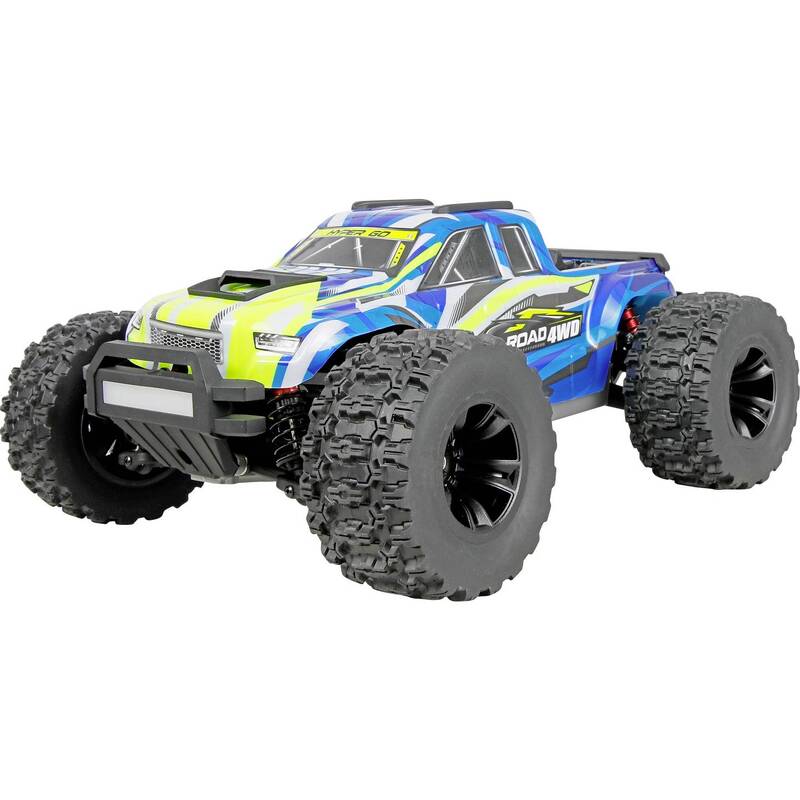 Amewi RC Modellauto Monstertruck Hyper GO MTX14 4WD Brushless 1:14 RtR Spielzeug - 4262500348990