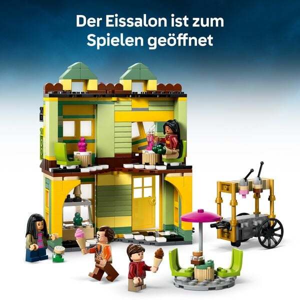 LEGO Harry Potter Zwik & Zwachtels Zwerkbalpaleis En IJssalon Wegisweg Speelgoedwinkel Set Met 6 Minifiguren En Accessoires Incl. Nimbus 2000 Bezem - 5702017812908