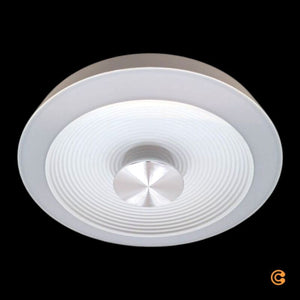 B-Ware Paulmann Deckenleuchte Volea LED Lampe dimmbar IP44 weiß/silber Ø32cm 3000K