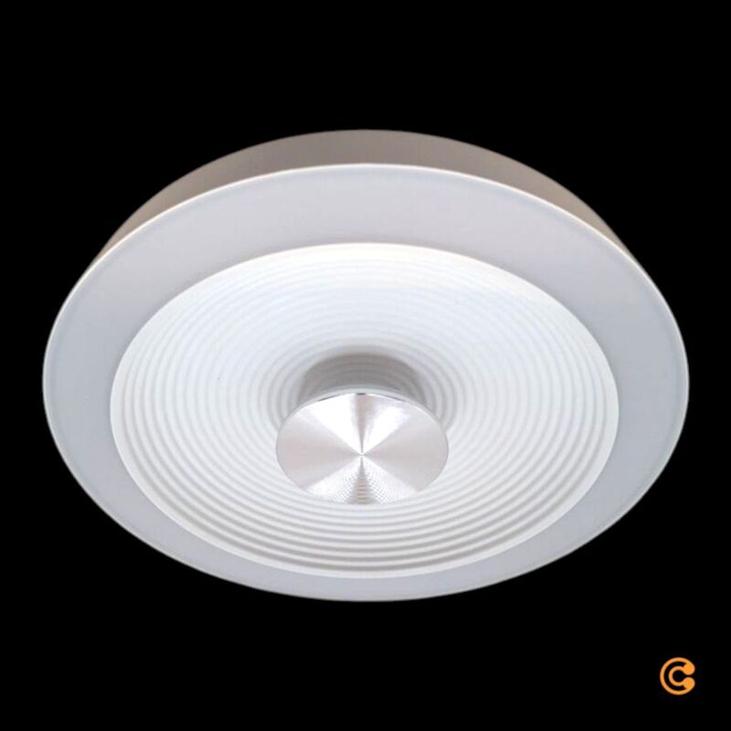 Paulmann Deckenleuchte Volea LED Lampe dimmbar IP44 weiß/silber Ø32cm 3000K - 4000870711774
