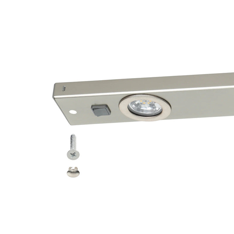Eglo Unterbauleuchte Kob LED Lampe Küchenleuchte Stahl nickel 60x7cm mit - 9002759937072