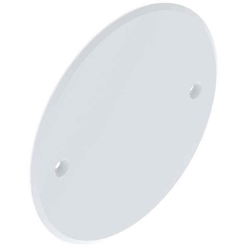 OBO Bettermann Universalabdeckung 84 mm Unterputzdose Hohlwanddose Weiß 25 Stück - 4012196715923