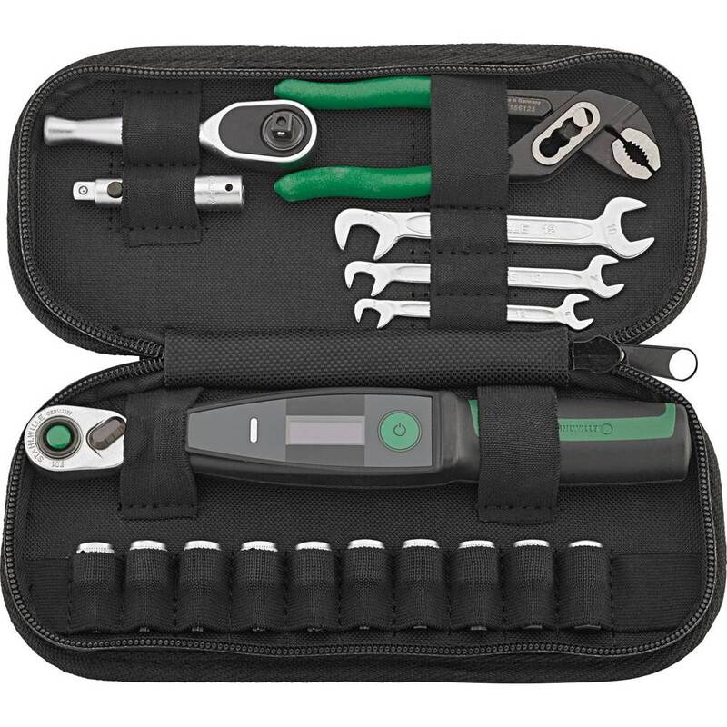 Stahlwille Fahrradwerkzeug-Set Kit Fahrrad Werkzeug Satteltasche 18-tlg Tasche - 4018754343942