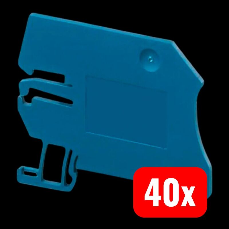Siemens Auflagebock Installationsklemme blau Schraubanschluss 10-35mm² 1 Stück - 4001869585857