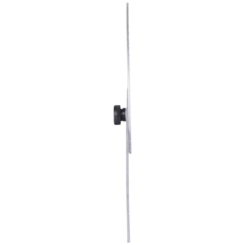 KS Tools Winkelmesser 180° Edelstahl präzise Messung 400mm schwarz graviert - 4042146067741