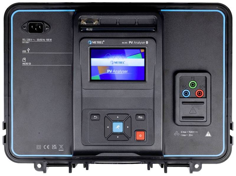 Metrel MI 3115 ST Netz-Analysegerät Netz Analysegerät CAT II 300 V USB-Kabel USB - 3831063440222