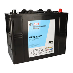 B-Ware Exide Antriebsbatterie Blockbatterie Batterie GF 12 105 V 12V SIEHE TEXT/FOTO