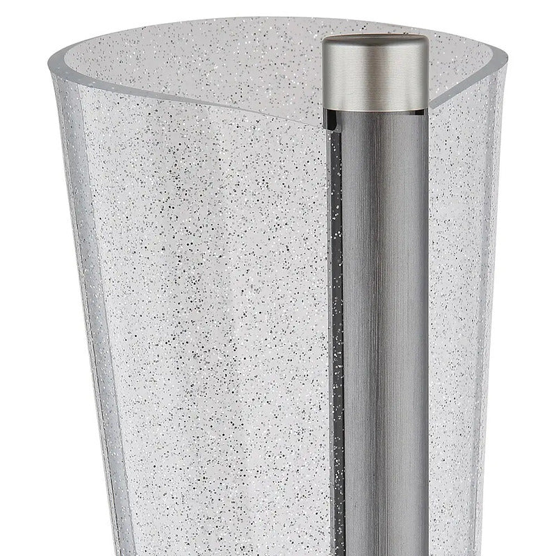 Lampadaire De Bureau Anthracite Mat Acrylique Bulles D'Air LED H 155 Cm - 9007371578337