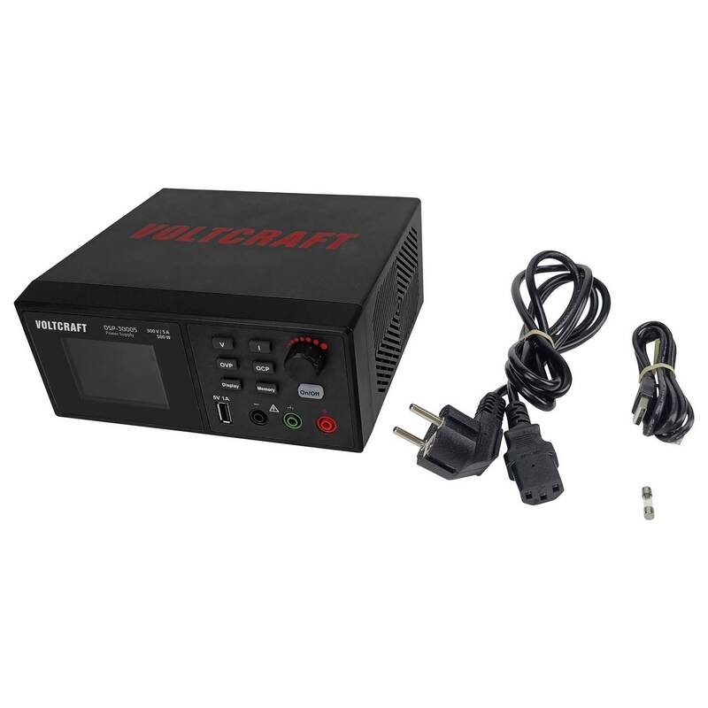 VOLTCRAFT Labornetzgerät Netzgerät Netzteil DSP-30005 DC USB Kabel Sicherung - 4064161488042