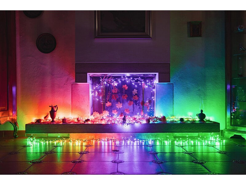 Twinkly Lichterkette 600 LEDs 48m LED Dekolicht für Innen und Außen Bluetooth - 8056326678579