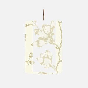 B-Ware EBB FLOW Lampenschirm Lamp Shade Lustica Oyster Raffia Stoff 40 cm