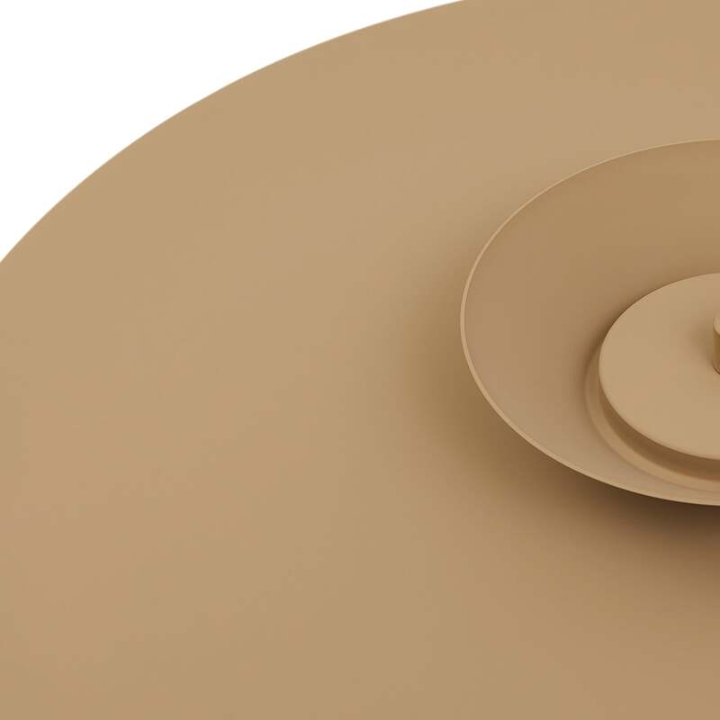 Lucande Pendelleuchte Hängeleuchte LED Livie Aluminium beige weiß matt 50 cm - 4251911794786