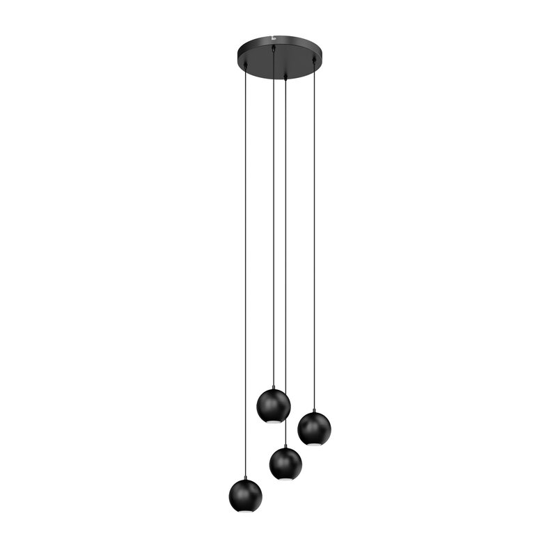 Euluna Pendelleuchte Hängelampe Midnight LED vierflammig Deckenlampe Leuchte - 5902349227184
