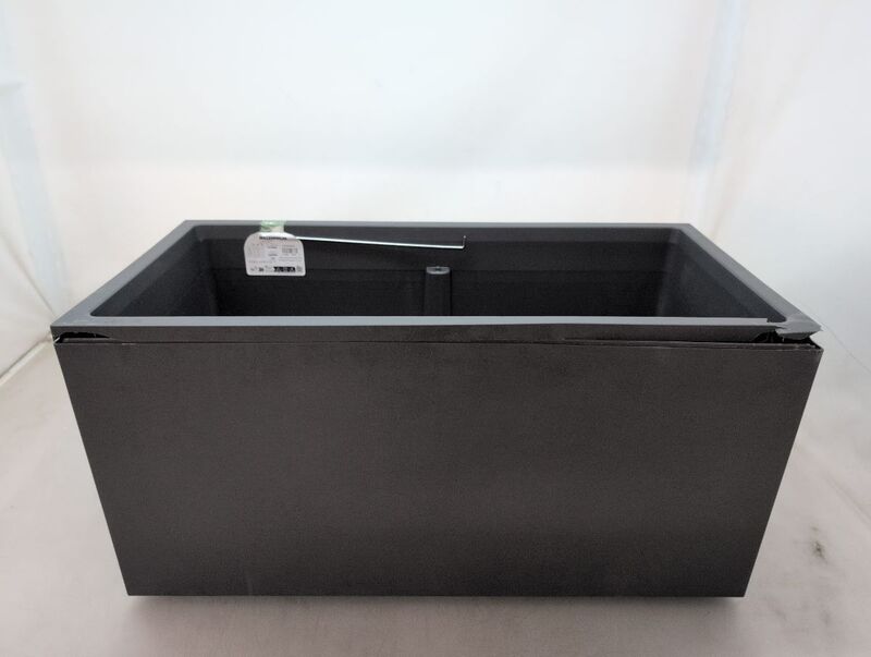 Deroma Pflanzkasten Hochbeet Millennium 79x39cm anthrazit Kunststoff 73l - 0191942097385