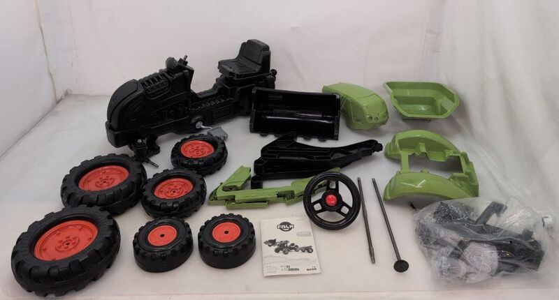 Falk Tretbaggerlader Claas 2040ML mit Anhänger für Kinder 2-5 Jahre grün - 3016200001447