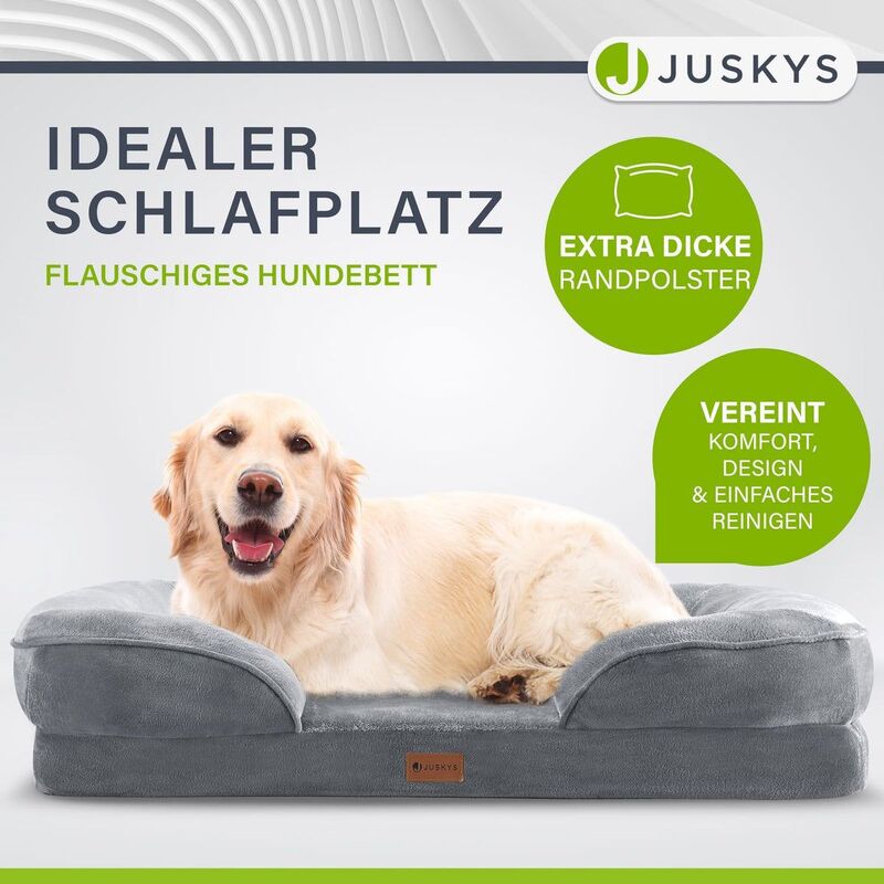 Hundebett Sheena Orthopädisches Haustierbett Gelenkschonend Waschbar Bett - 4260565525936