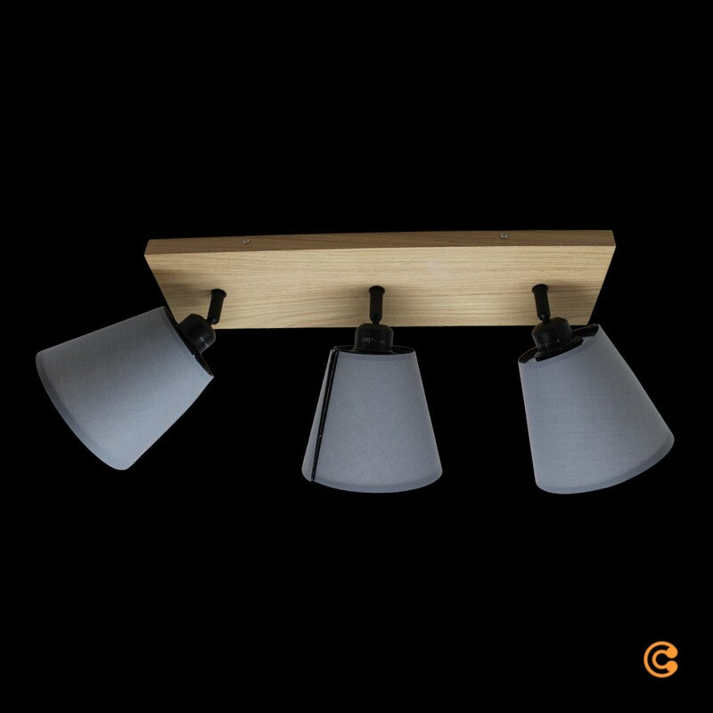 JUST LIGHT Green Michel Deckenstrahler Strahler Wohnzimmerlampe dreiflammig E27 - 4043689995041