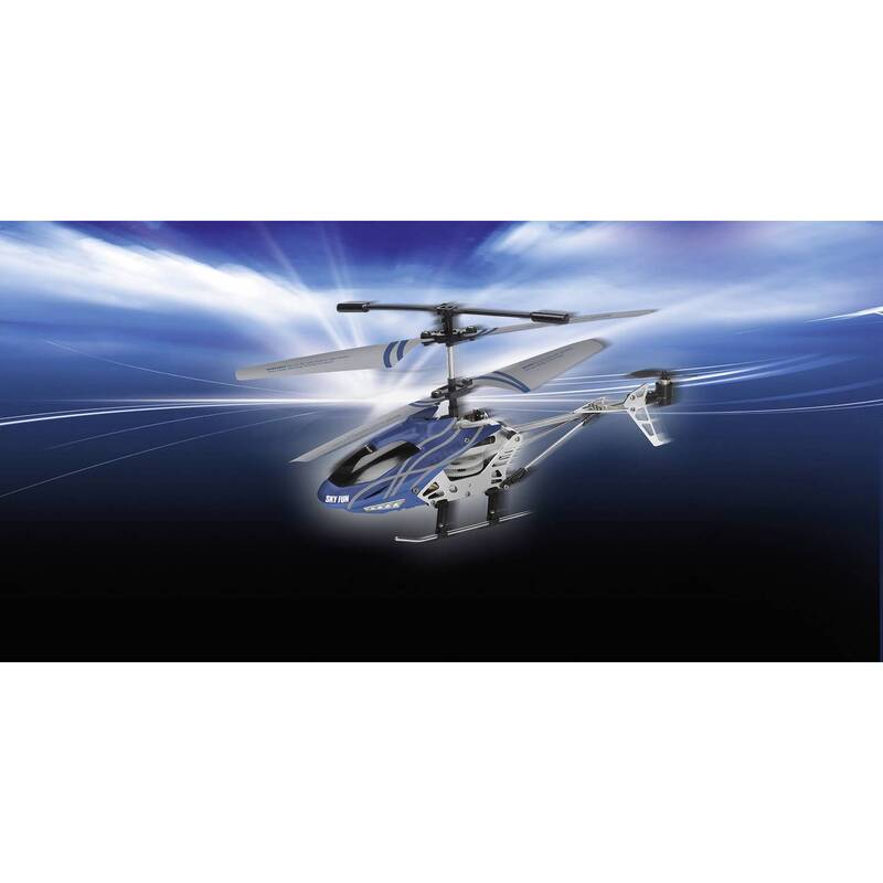 Revell Elektro Micro Helikopter Sky Fun RTF Schwarz Blau Modell 23982 - 4009803239828