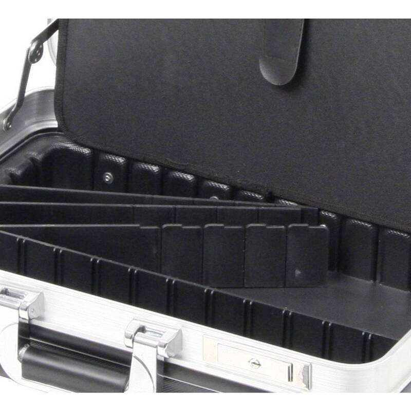 Allit Werkzeugkoffer unbestückt Werkzeugkasten Set schwarz ABS 500x400x220mm - 4005187222258