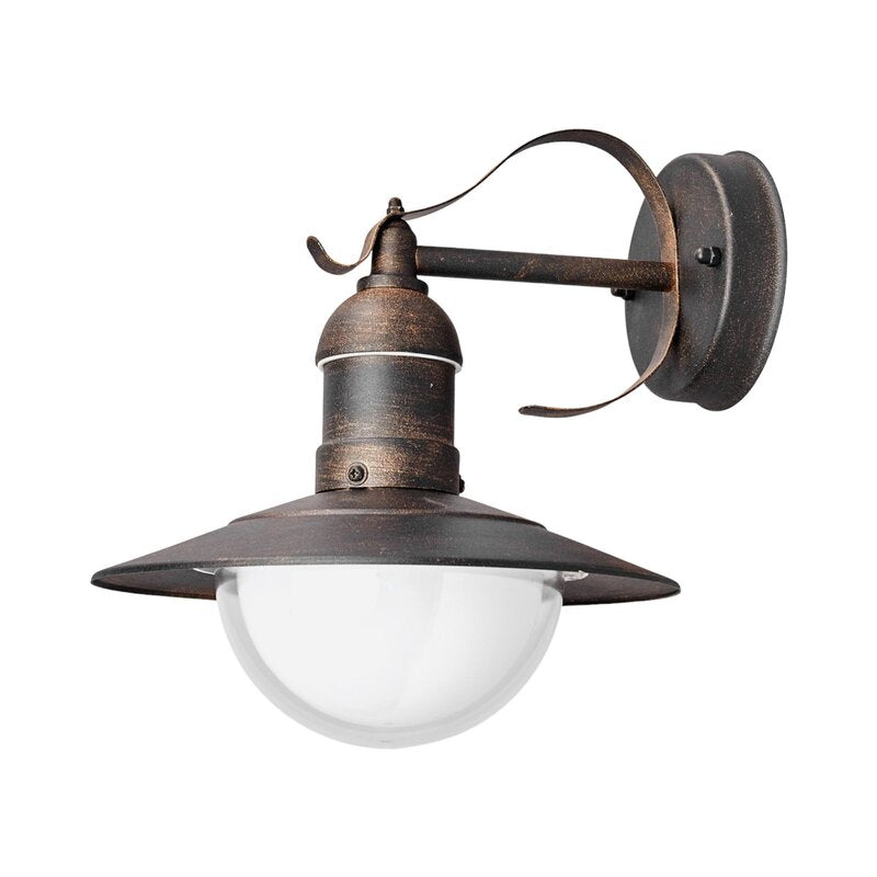 Lindby Außenwandleuchte Wandleuchte Clea LED Gartenlampe Kupfer 24cm IP44 - 4251096502633