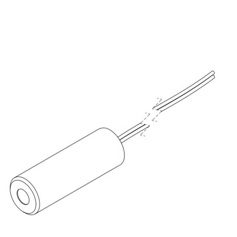 Picotronic Lasermodul Laser Modul Kreuz Rot Aluminium Anschlusskabel 100 mm - 2050005493848