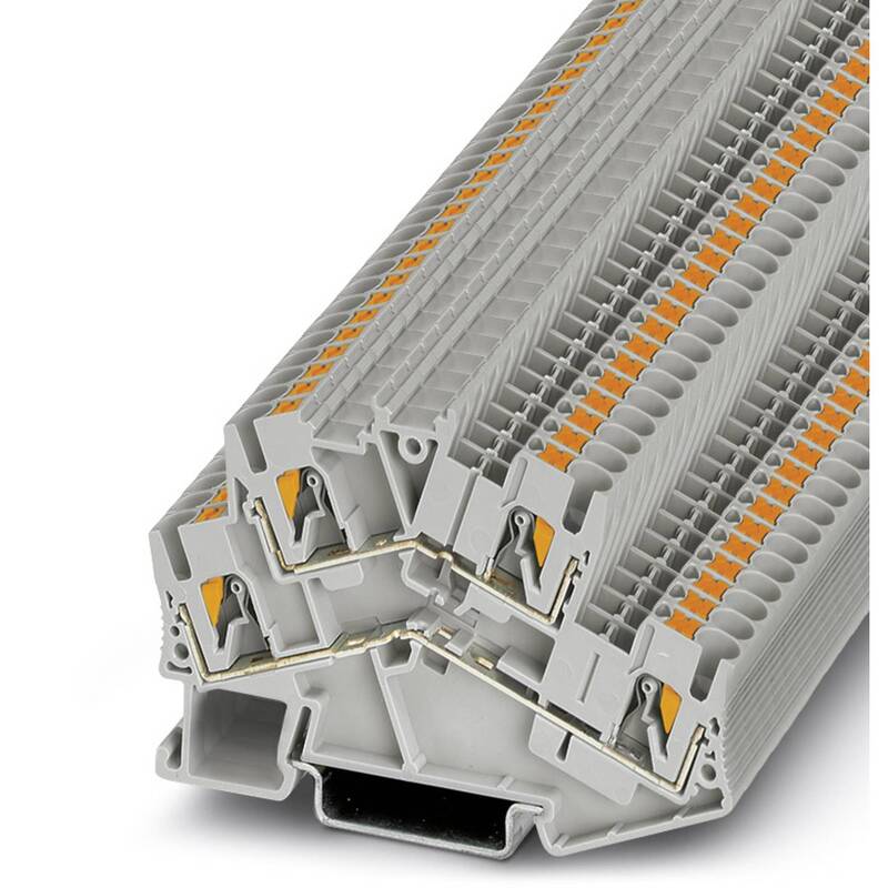 Phoenix Contact Doppelstockklemme Klemmblock 3209604 Grau 50St SIEHE TEXT/FOTO - 4046356330084