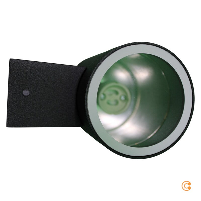 Nordlux Außenwandleuchte Wandlampe Tin Maxi schwarz Aluminium GU10 LED IP54 - 5701581322981