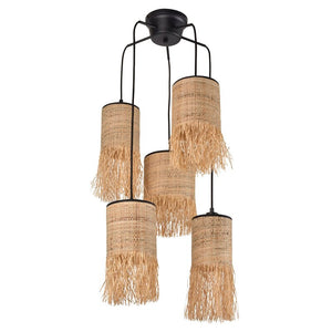 B-Ware MARKET SET Formentera Hängelampe 5-flammig Rondell Deckenlampe Lampe Leuchte