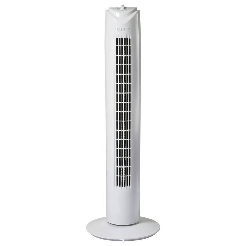 Sygonix Turmventilator Ventilator Oszillierend 50W 3 Geschwindigkeitsstufen - 4064161342580