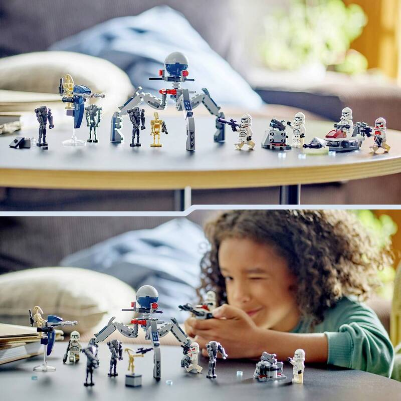 Clone Trooper & Battle Droid Battle Pack - 5702017584317