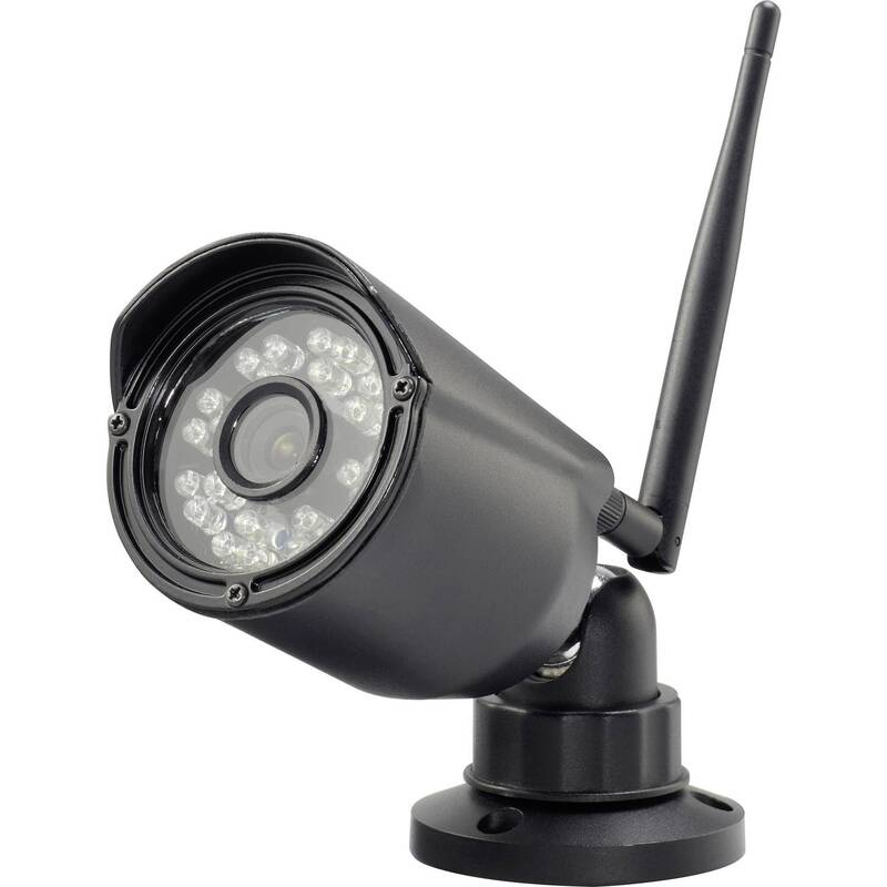 Sygonix Funk-Überwachungskamera Set 4-Kanal CMOS wetterfest 1280x720 IP65 150m - 4064161088945