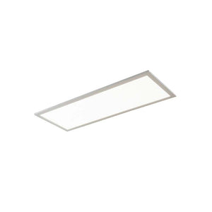 B-Ware Prios LED-Panel Gelora 80cm silberfarben Aluminium 36W 4000K 4400Lumen Leuchte