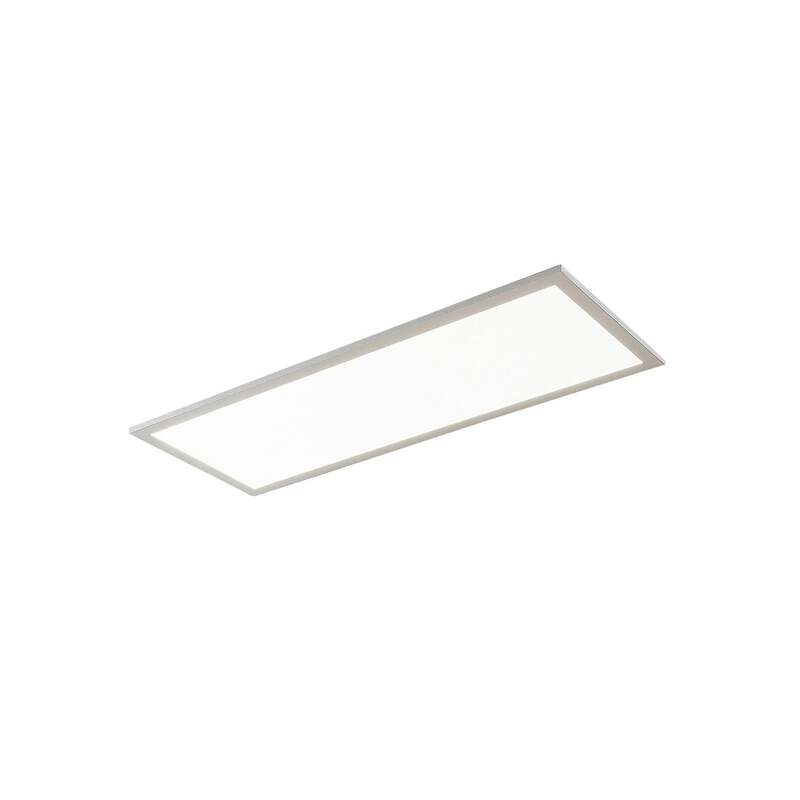 Prios LED-Panel Gelora 80cm silberfarben Aluminium 36W 4000K 4400Lumen Leuchte - 4251096569230