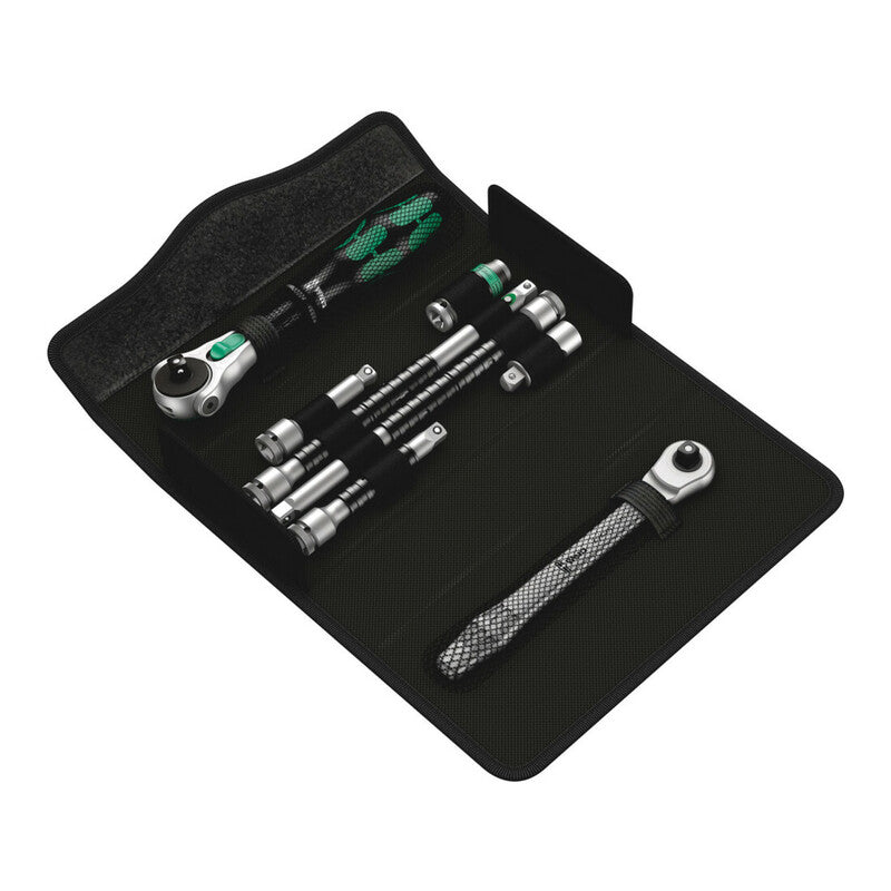 Wera Knarrensatz Ratschensatz Zyklop Speed Metal Set Kompakt Tasche 8-teilig - 4013288178633