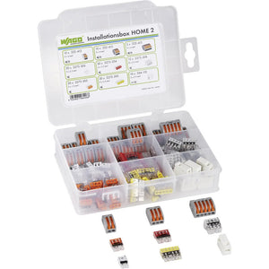B-Ware Wago INSTALLATIONSBOX HOME 2 125-teilig Verbindungsklemmen-Sortiment