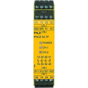 B-Ware Pilz Sicherheitsschaltgerät PNOZ X2.7P 24VACDC 3n/o 1n/c 24V 5A IP44