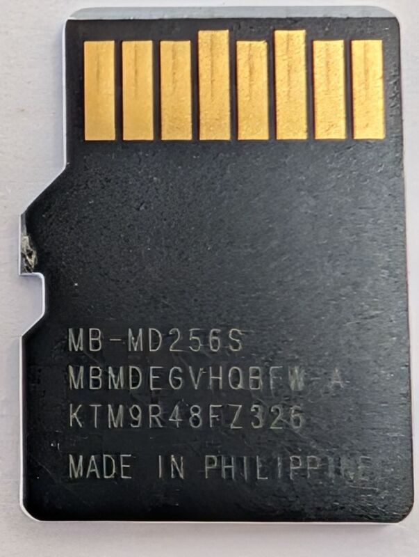 Samsung Speicherkarte Speicherkarte microSDXC Karte Blau 256GB Adapter - 8806094788105