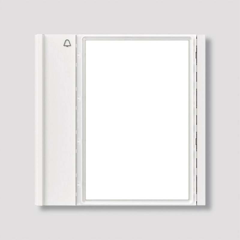 Siedle Ruftaste Hauskommunikation TM 700-1-0 W Vario Installationsmaterial - 4056138012947