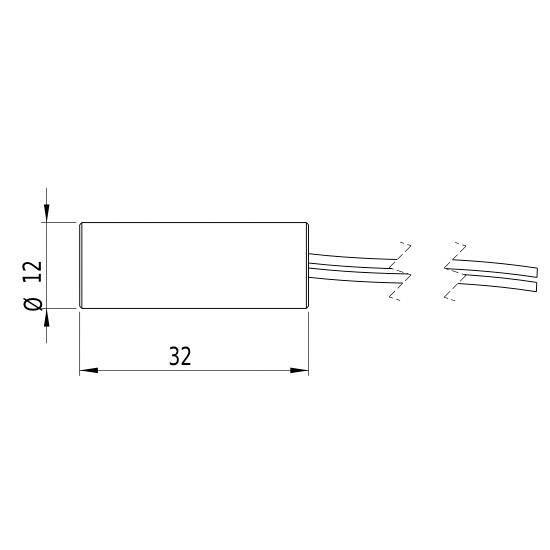 Picotronic Lasermodul Linie Rot 7 mW LH635-7-5(12x32)30DEG-F100 Laser-Technik - 2050005494524