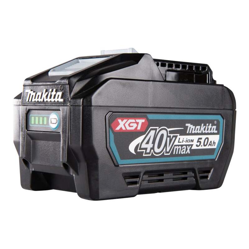 Makita Akku BL4050F Li-Ionen 40V 5Ah Akku Ladegerät robust Baustelle schwarz - 0088381580946