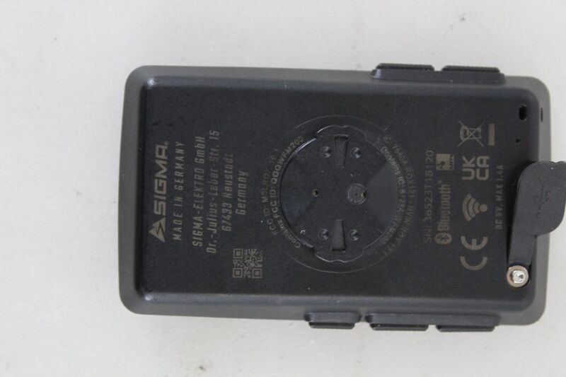 Sigma Fahrrad-Navi ROX 12.1 EVO Bluetooth GPS GLONASS Europa 3 Zoll grau 110g - 4016224010400