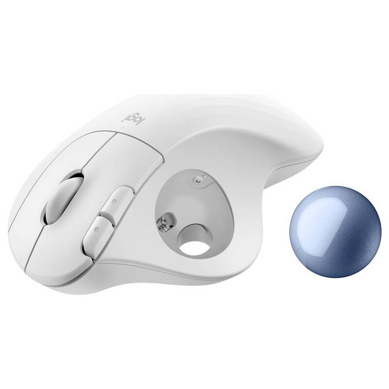 Logitech ERGO M575S Trackball Maus ergonomisch Bluetooth präzise - 5099206111615