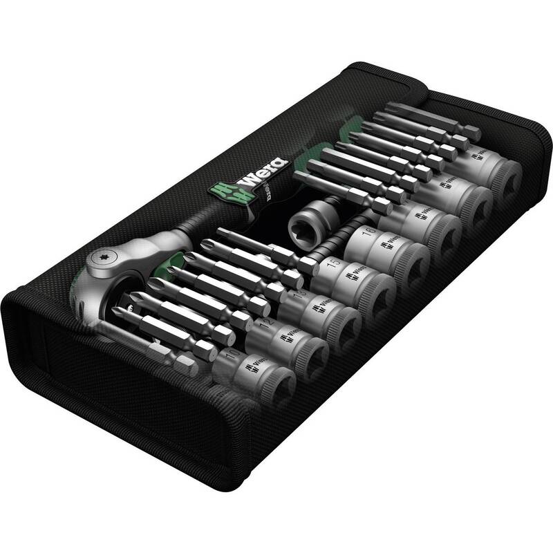 Wera Zyklop Speed Steckschlüsselsatz 3/8" metrisch 29-teilig 05004046001 - 4013288173911