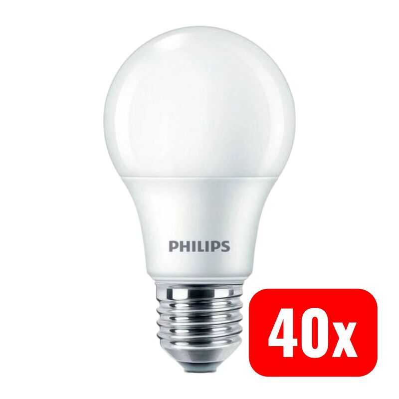 Philips Glühlampe E27 CorePro 8W Neutralweiß Lampe Hängelampe Leuchte Ø60mm 1 St - 8720169169050