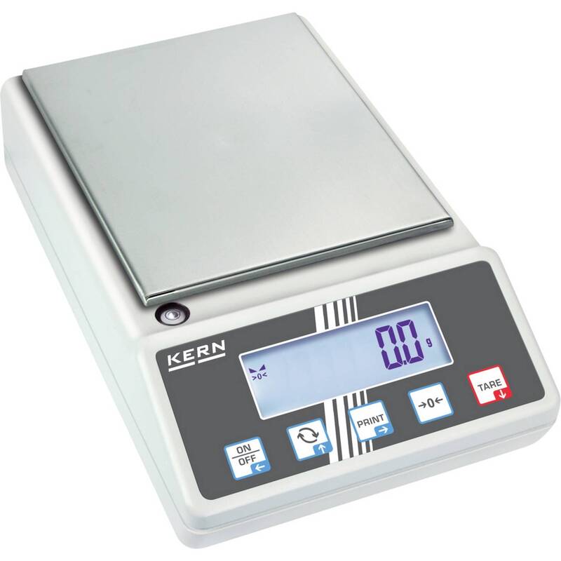 KERN & Sohn Präzisionswaage 572-43 10kg Wägebereich Kalibrierbar Edelstahl - 4045761494398