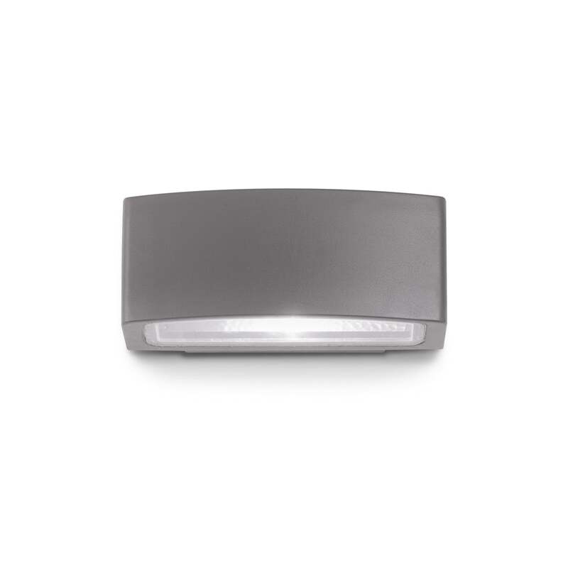 Ideallux Außenwandlampe Wandlicht Leuchte Ideallux Andromeda Aluminium 22 cm - 8021696061580