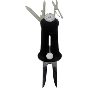B-Ware Victorinox Golf Tool Multitool 10 Funktionen Schwarz 91mm Golfzubehör Werkzeug